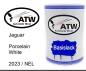 Preview: Jaguar, Porcelain White, 2023 / NEL: 500ml Lackdose, von ATW Autoteile West.
